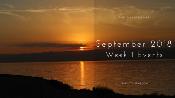 The Daydreamer – September 2018: Week 1 Events | Amman