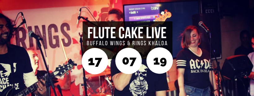 Flute Cake Live @ Buffalo Wings & Rings Khalda