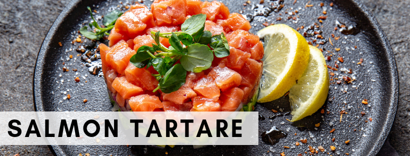 Salmon Tartare @ Eostrix Gastro Pub