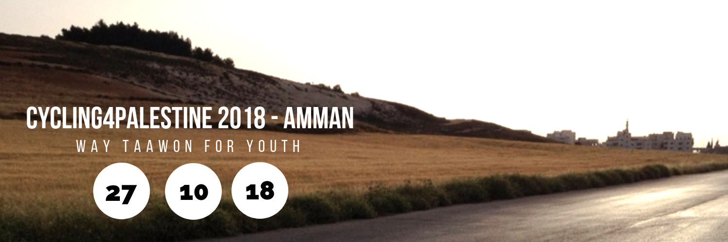 Cycling4Palestine 2018 - Amman @ WAY Taawon for Youth
