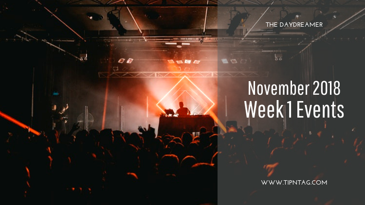 The Daydreamer - November 2018: Week 1 Events | Amman