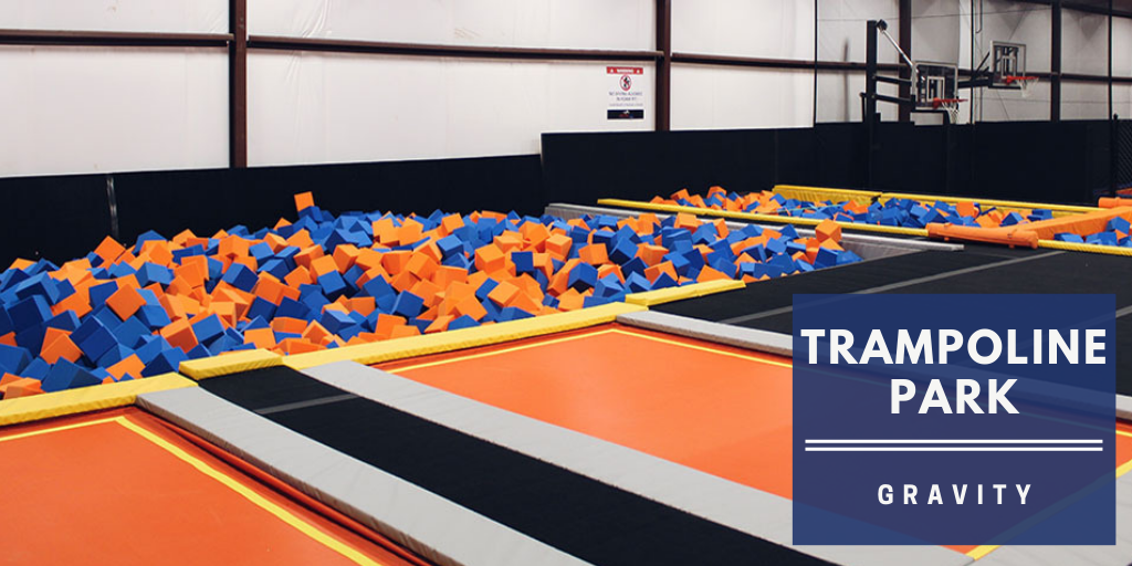 Trampoline park at Gravity Amman