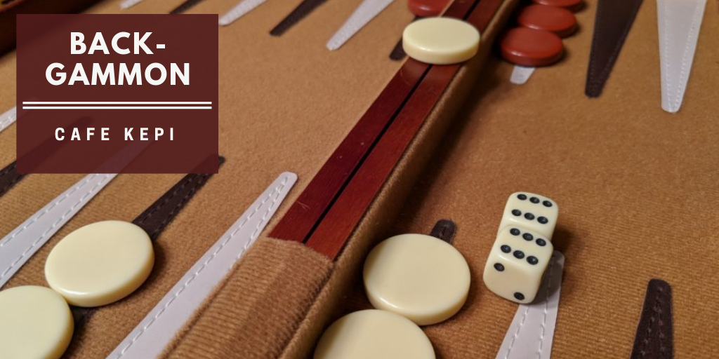 Backgammon at Cafe Kepi