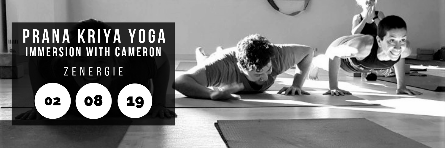 Prana Kriya Yoga Immersion with Cameron @ Zenergie