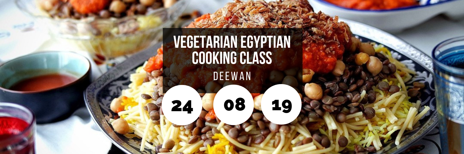 Vegetarian Egyptian Cooking Class @ Deewan