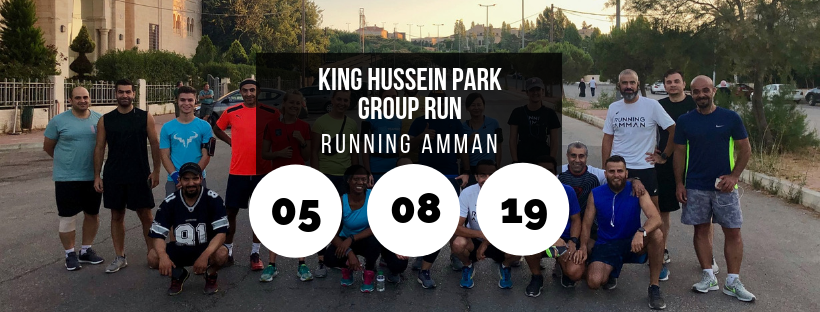 King Hussein Park Group Run @ Running Amman