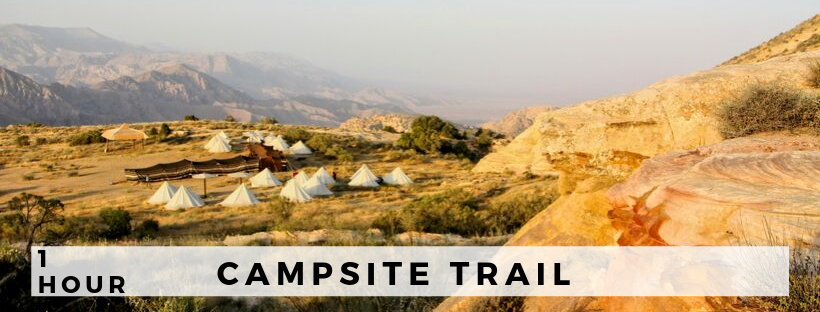 Campsite Trail Dana Biosphere Reserve