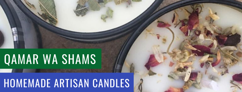 Homemade Candles @ Qamar Wa Shams