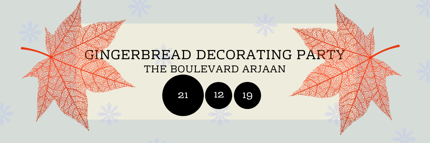 Gingerbread Decorating Party @ The Boulevard Arjaan