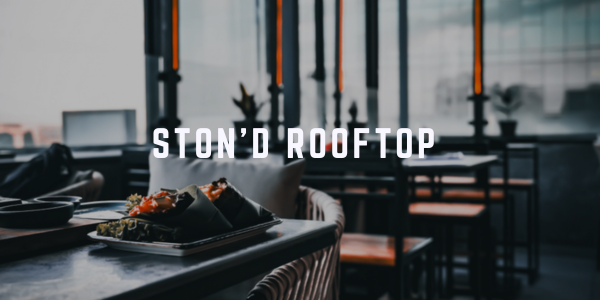 ston’d rooftop - cozy place