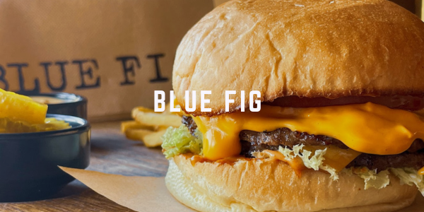 Blue FIg. - burger