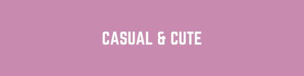 Casual & Cute Banner