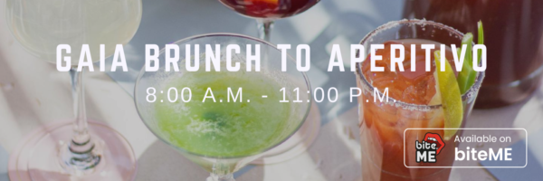 Gaia Brunch to Aperitivo - Places Open During Ramadan