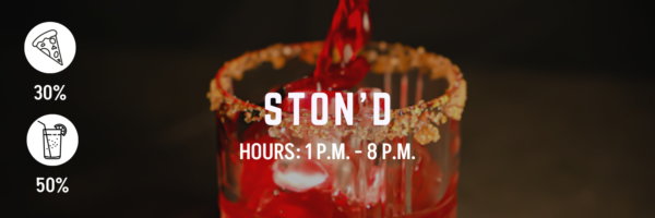 Ston'd - happy hour