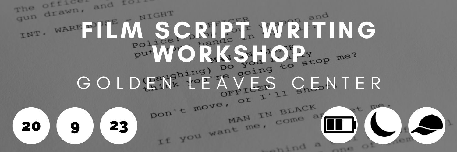 Film script writing workshop