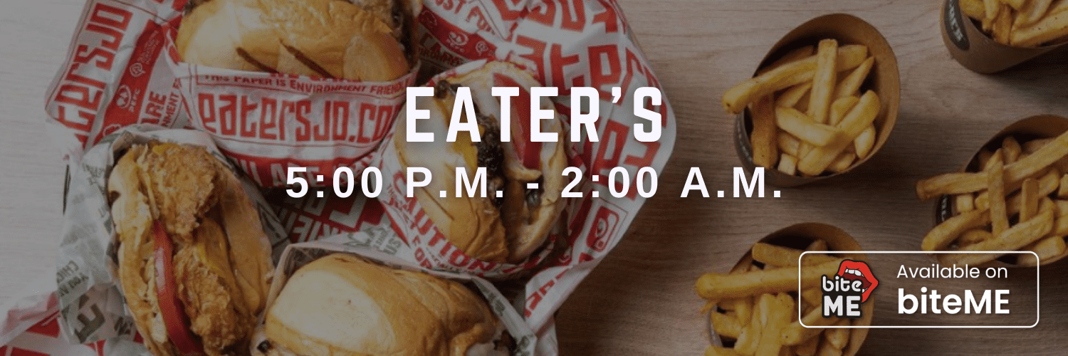 Eater's - Burger Joint - places open during ramadan