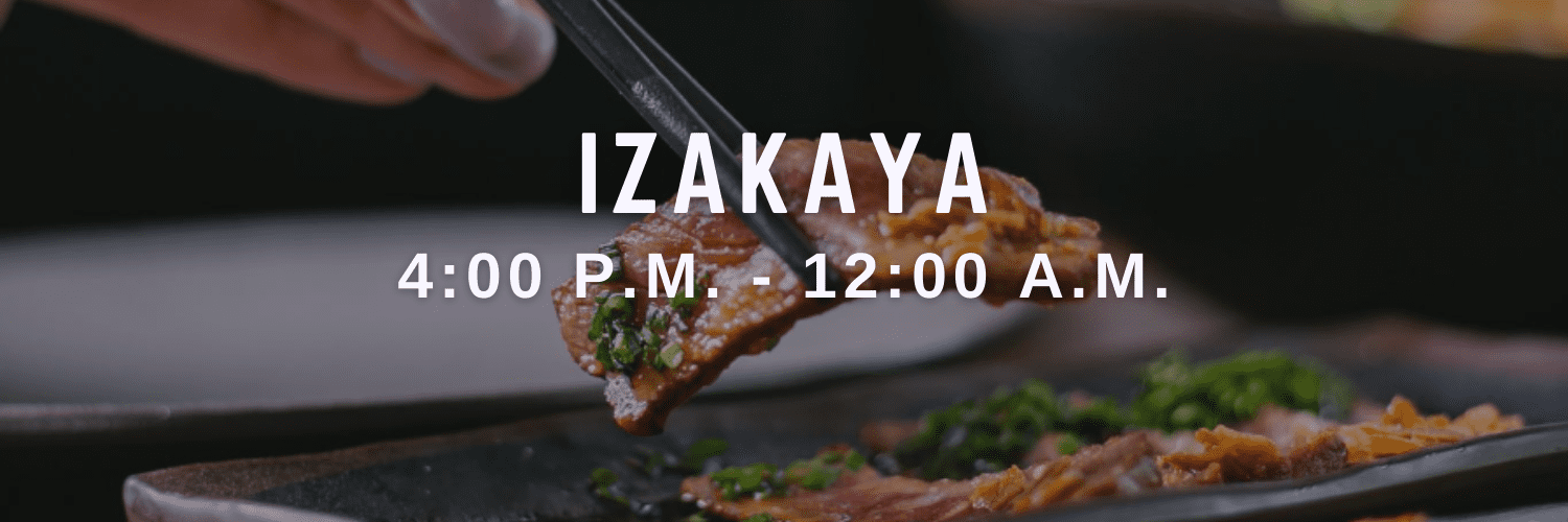 Izakaya - places open during ramadan