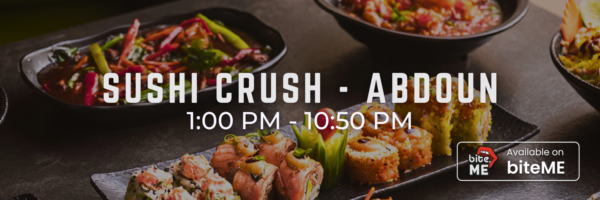 Places Open During Ramadan - Sushi Crush