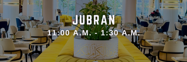 jubran - place open during ramadan