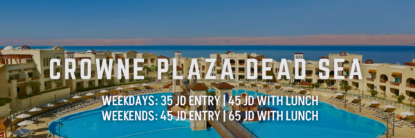 crowne plaza dead sea summer swimming pools
