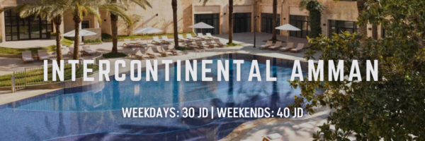 intercontinental amman summer swimming pools