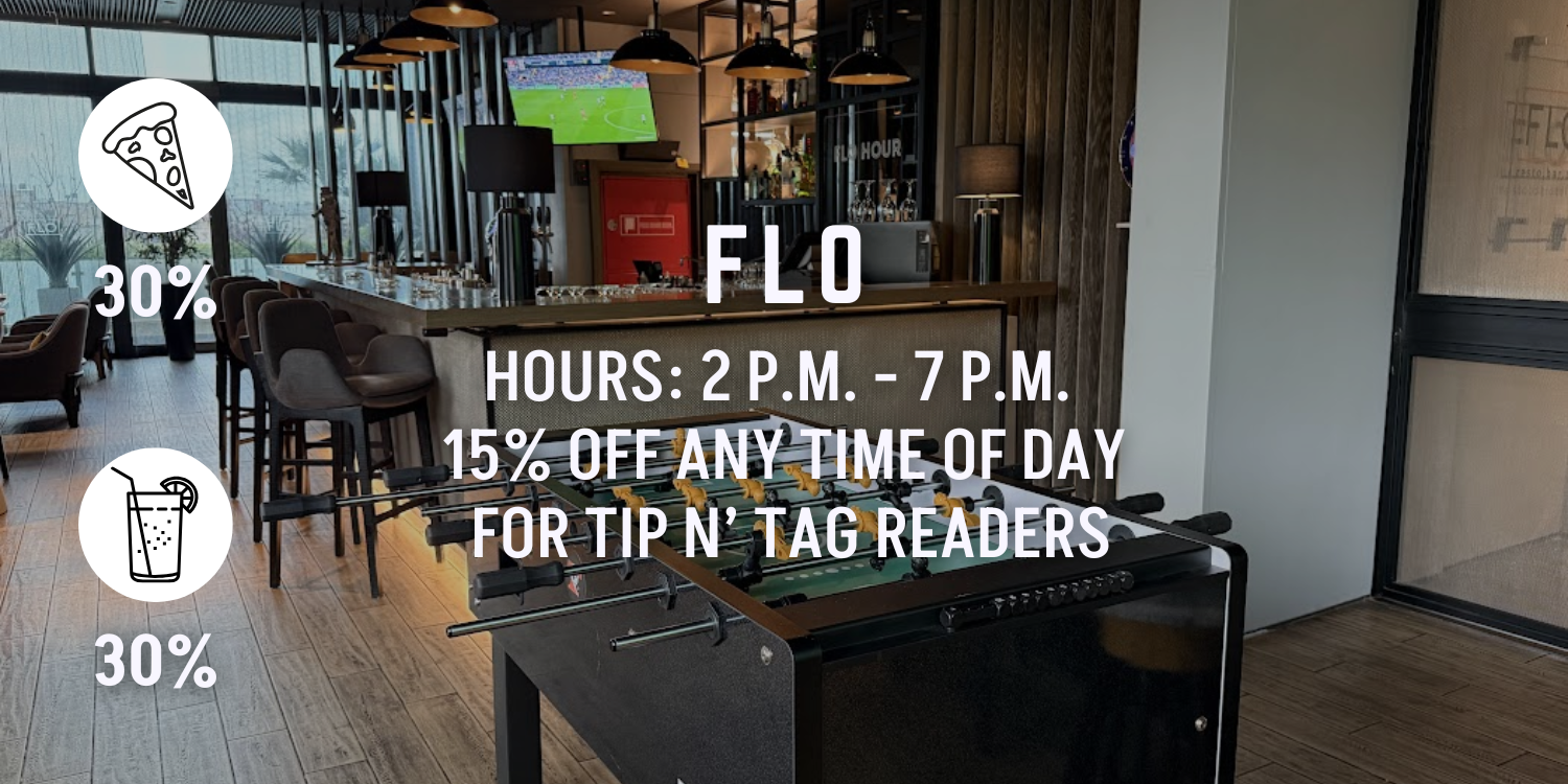 flo happy hour spots