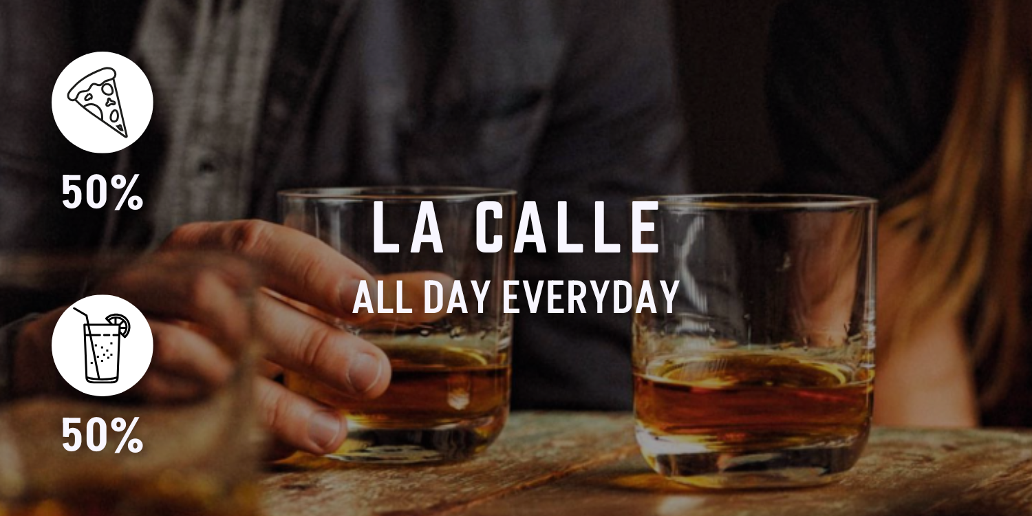 la calle happy hour