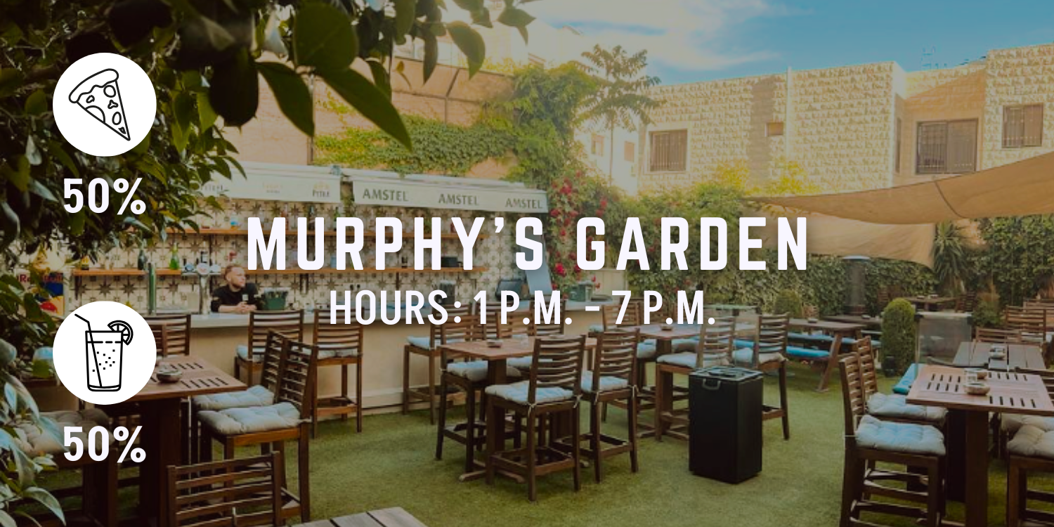 murphys garden happy hour