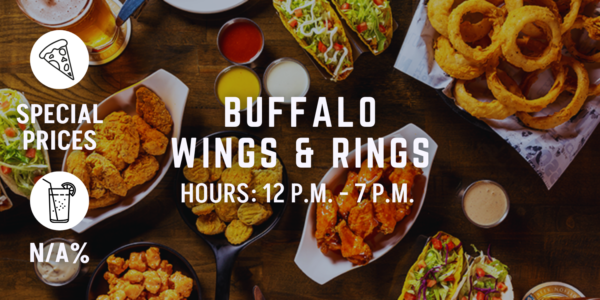 buffalo wings happy hour
