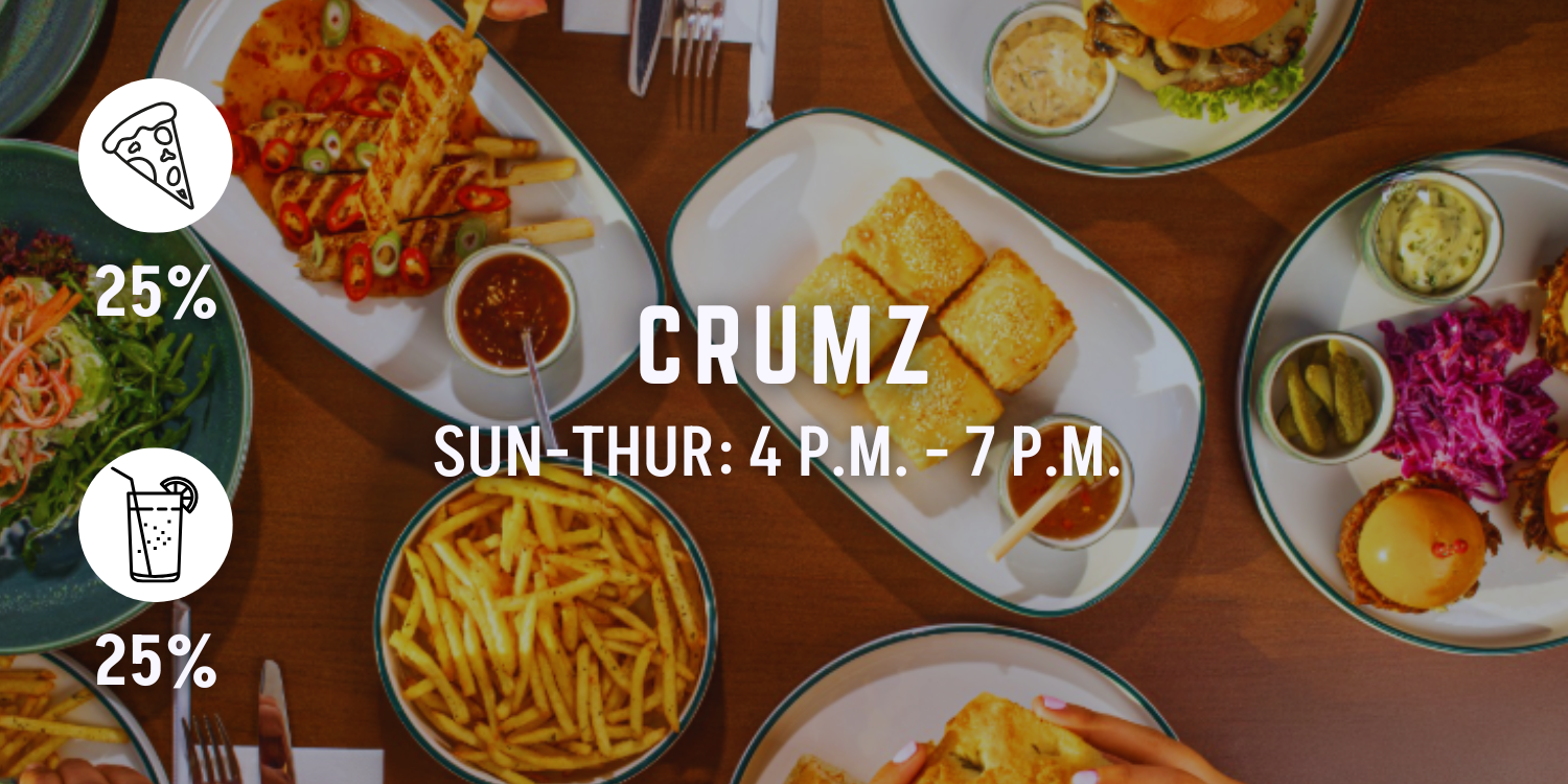 crumz happy hour