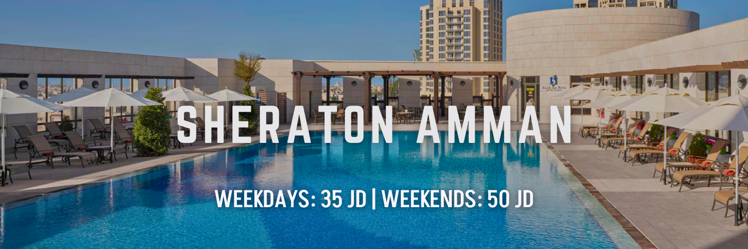 sheraton amman summer swimming pools