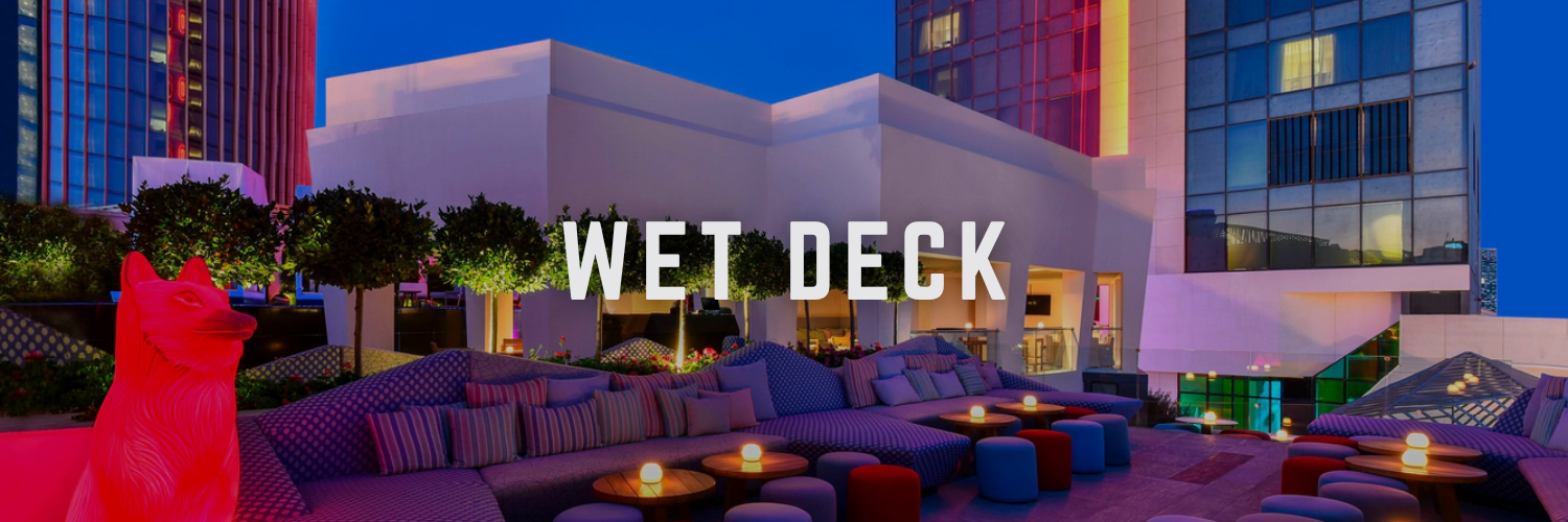 wet deck top rooftops and terraces