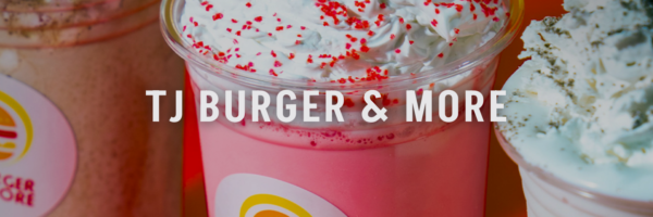 tj burger and more ice cream milkshakes and smoothies
