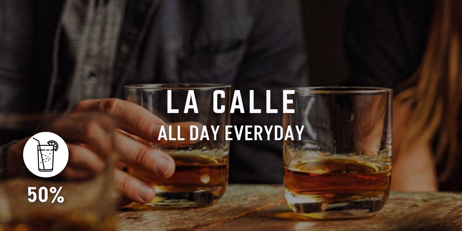 la calle happy hour