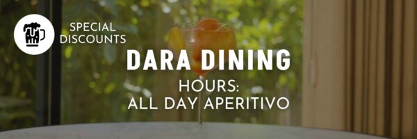 dara dining happy hour spots